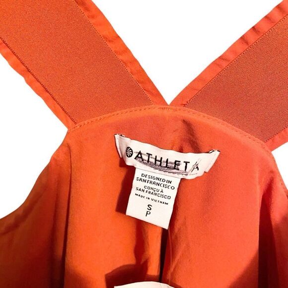 NEW Athleta Savannah Strap Mini Athletic Tie Waist Dress in Size Small - Picture 8 of 12